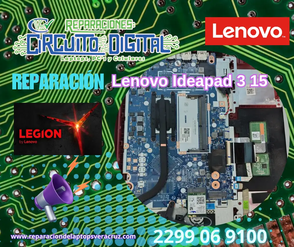 Reparación Lenovo Ideapad 3